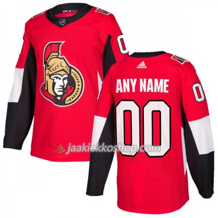 Miehille NHL Ottawa Senators Pelipaita Custom Adidas 2017-2018 Punainen Authentic